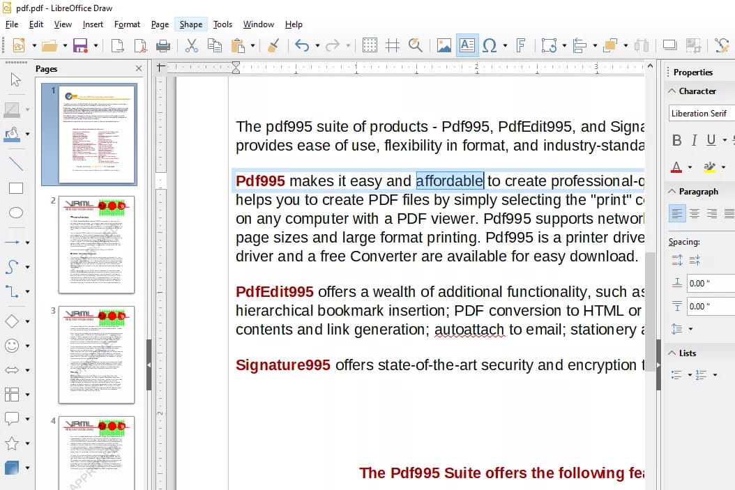 8 من أفضل برامج تحرير PDF المجانية 3